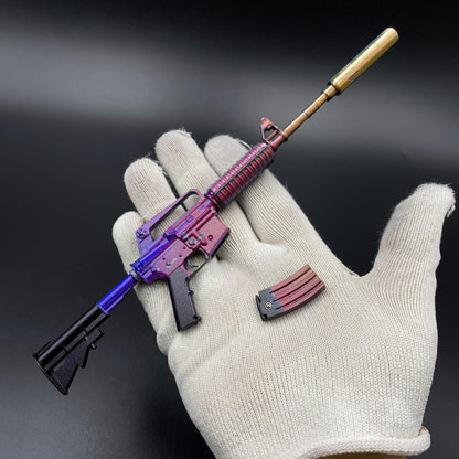 Hot Game CS Fade Tiny M4A1-S Metal Replica For Collectible