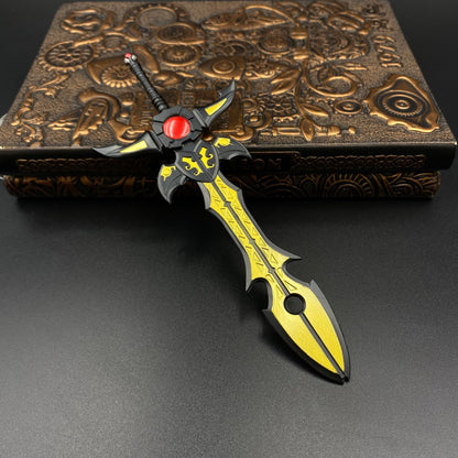 Aurora Sword from Armor Hero Alloy Mini Sword Replica Desk Decor Collectible