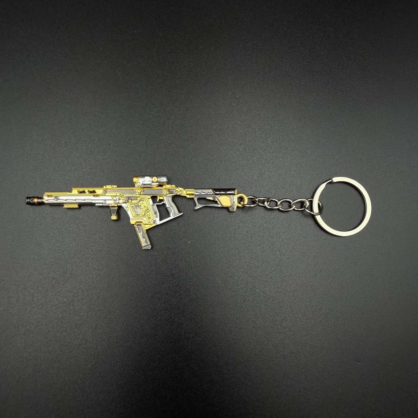 Mini Metal Gun Props Keychain - Gaming Weapon Backpack Pendant