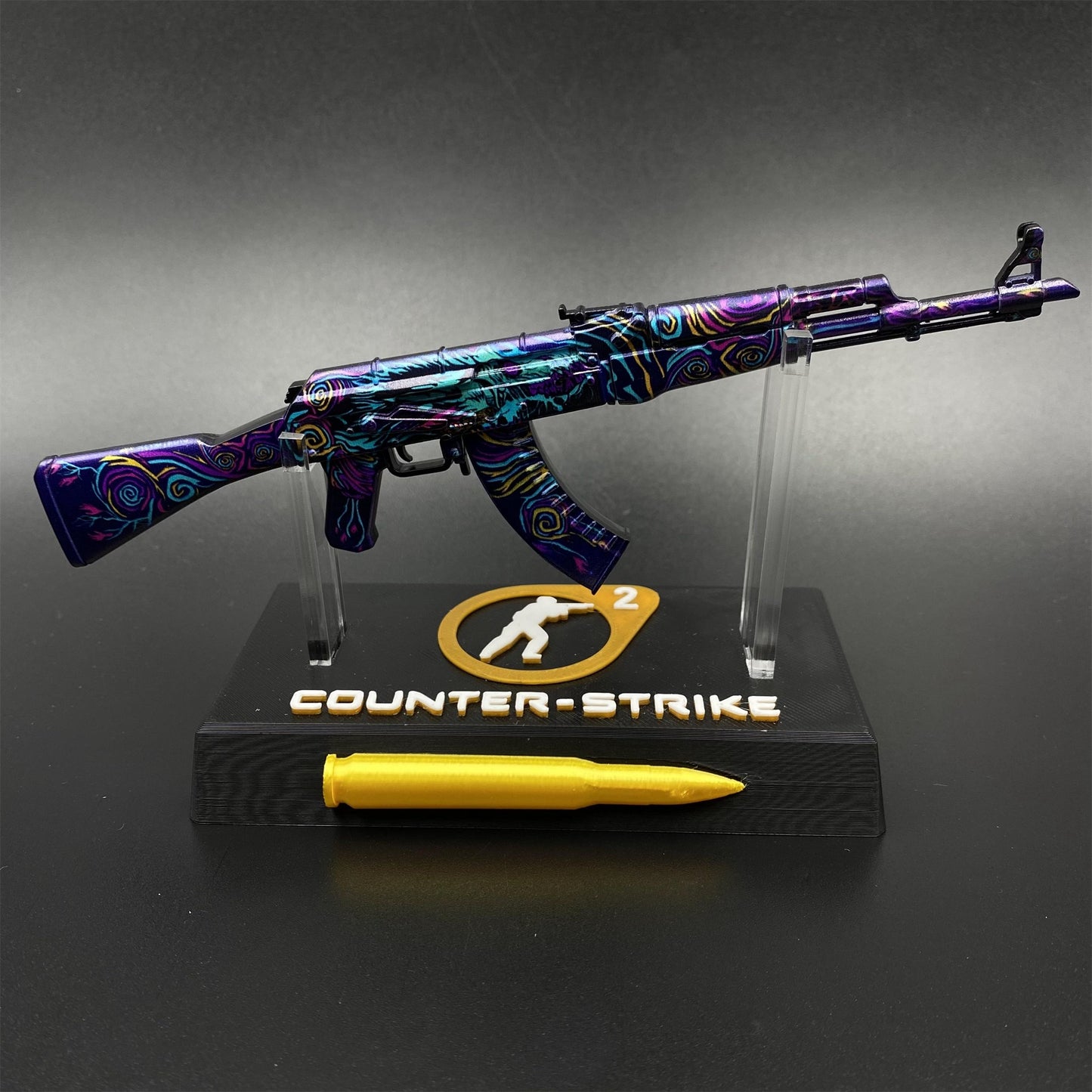 Hot Game CS2 Nightwish AK47 Metal Replica Game Prop Collectible