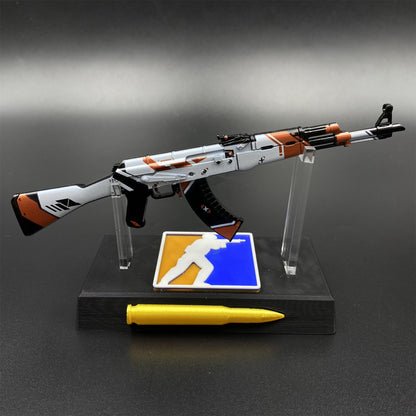 CS2 Game Peripheral - Asiimov AK-47 Gun Replica Game Prop Collectible