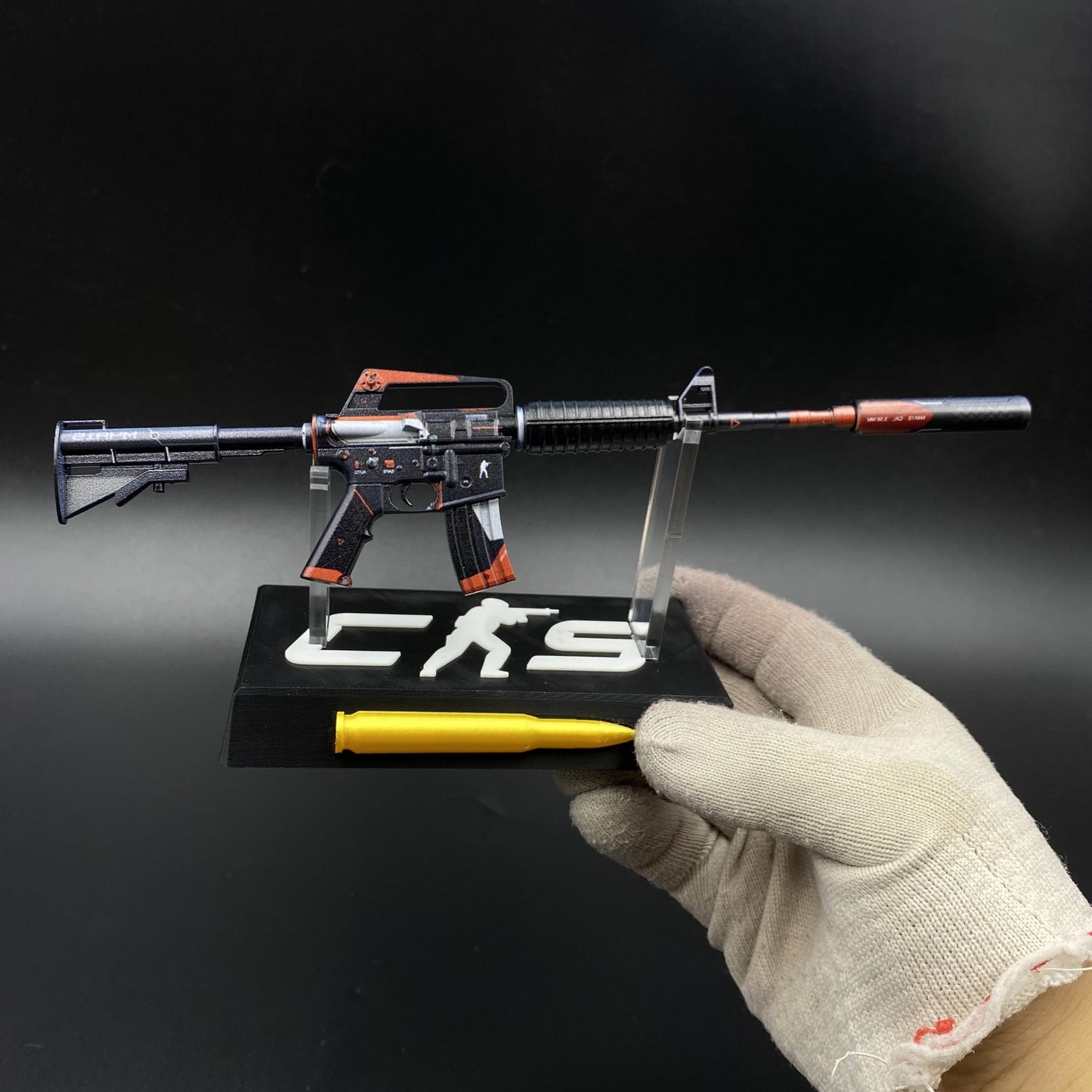 CS M4A1‑S Cyrex Metal Gun Replica for Collectible