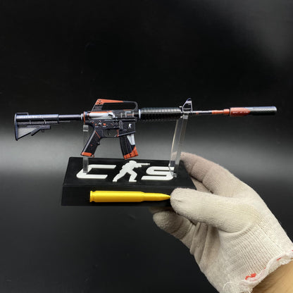 CS M4A1‑S Cyrex Metal Gun Replica for Collectible