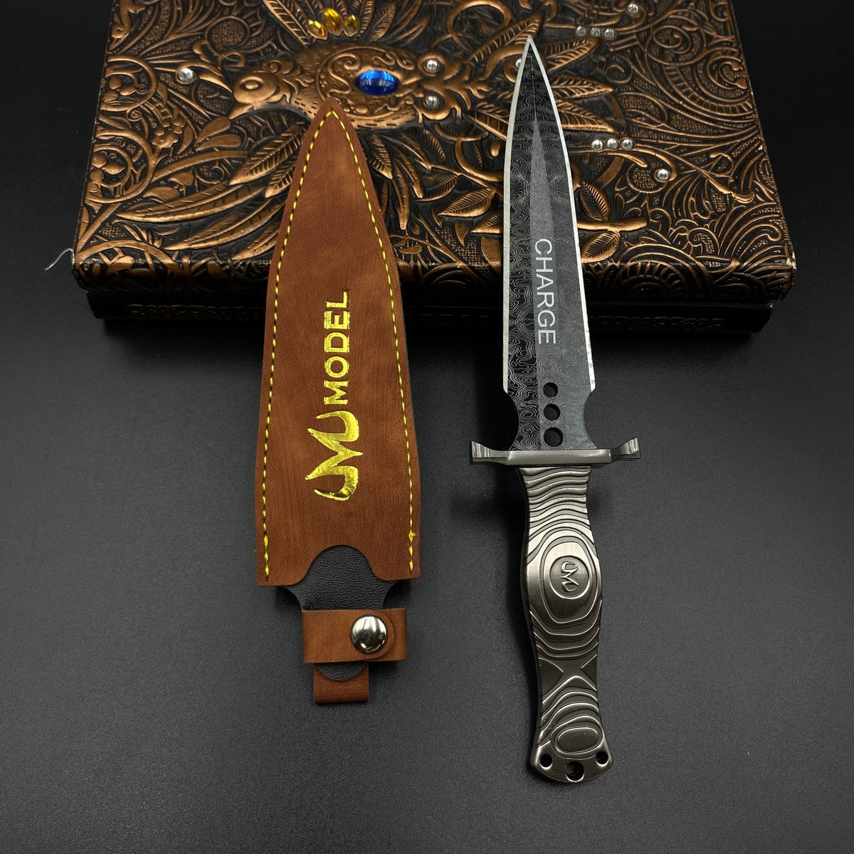 Arena Breakout Scout Knife Charge Dagger Replica For Collection