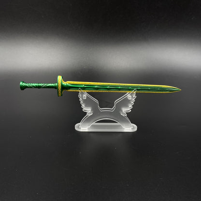 Qingzhu Fengyun Sword Metal Replica Fan Ren Xiu Xian Zhuan Xianxia Weapon Prop Collectible Desktop Ornament Gift