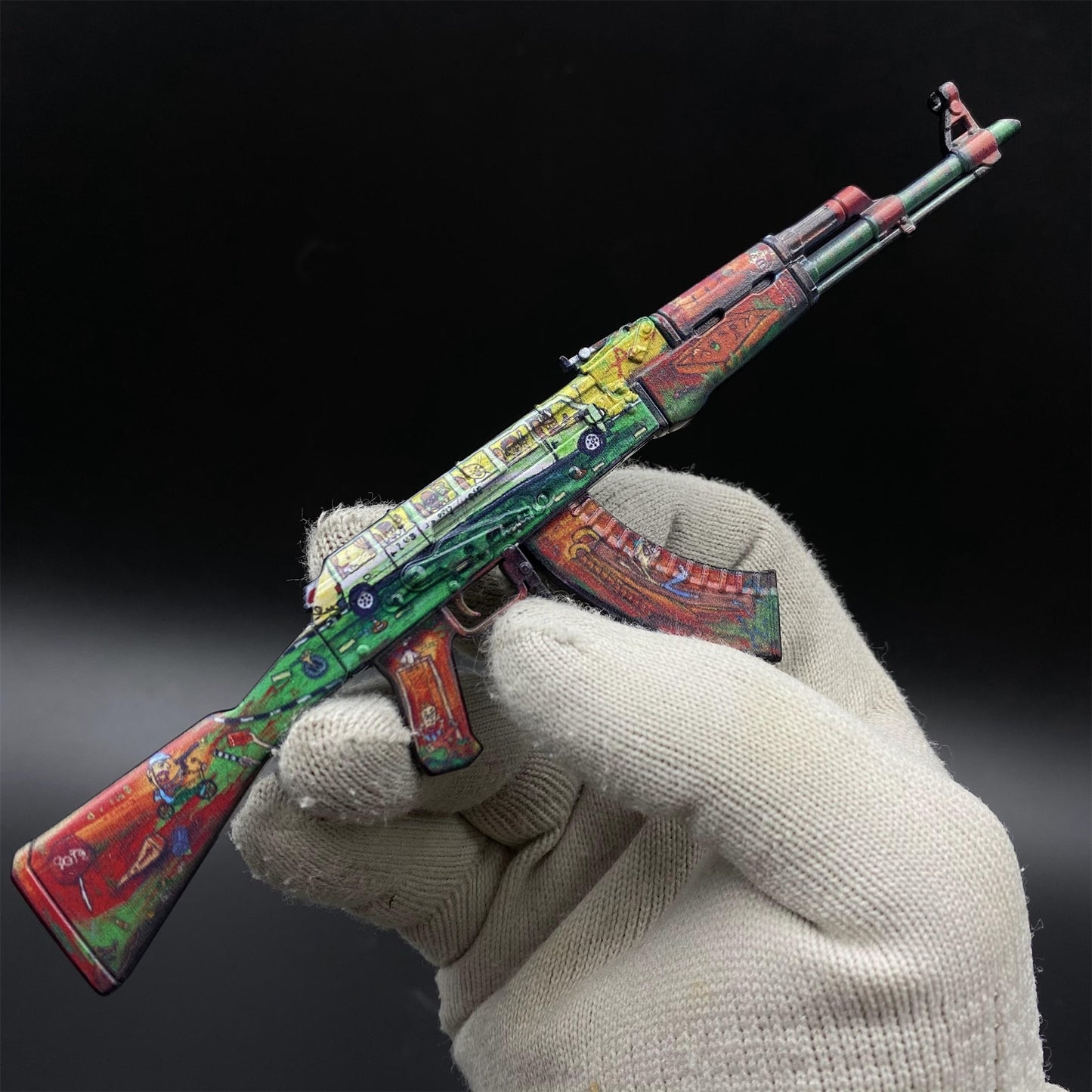 Hot Game CS2 AK47 The Outsiders Metal Replica Game Prop Collectible