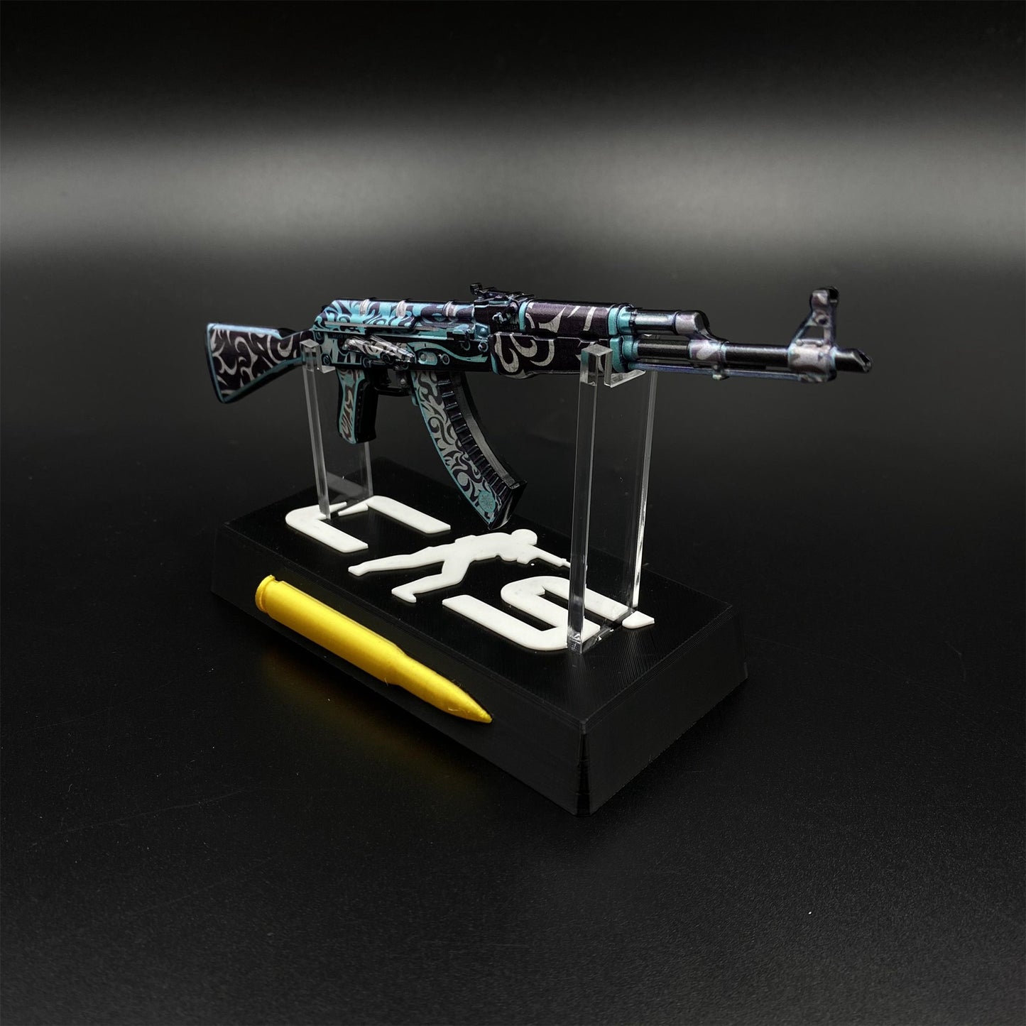 Hot Game CS2 AK47 Frontside Misty Mini Metal Replica Game Prop Collectible