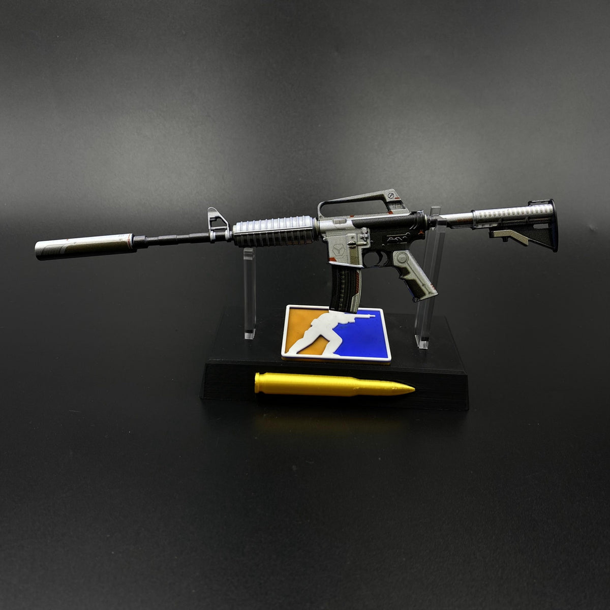 CS2 Game Peripheral - Mecha Industries M4A1-S Metal Replica Game Prop Collectible