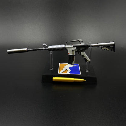 CS2 Game Peripheral - Mecha Industries M4A1-S Metal Replica Game Prop Collectible