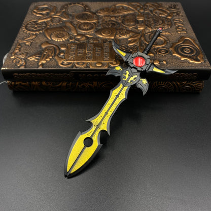 Aurora Sword from Armor Hero Alloy Mini Sword Replica Desk Decor Collectible