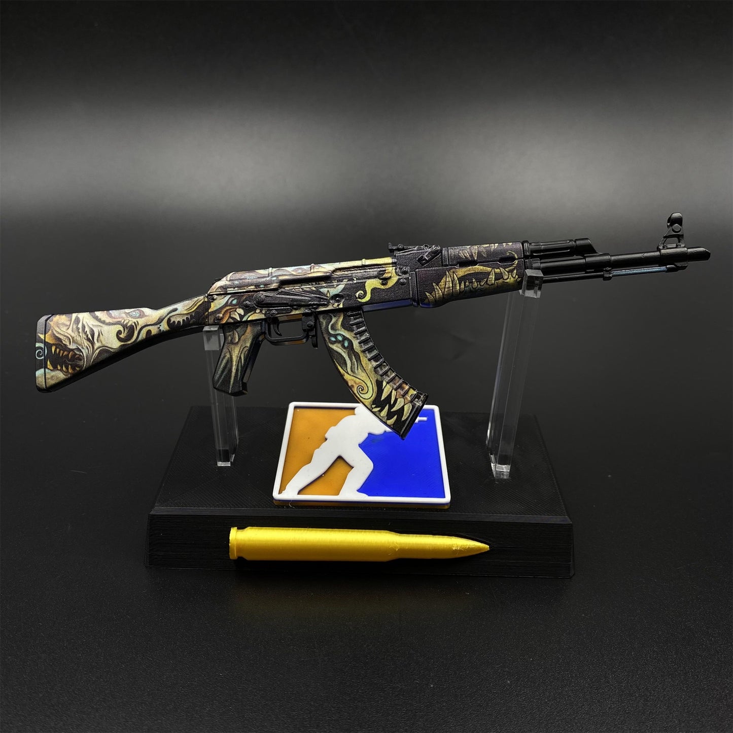 Hot Game CS2 AK47 Phantom Disruptor Metal Replica Game Prop Collectible
