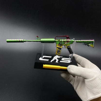 CS2 Game Peripheral - Emphorosaur-S M4A1-S Metal Replica Game Prop Collectible