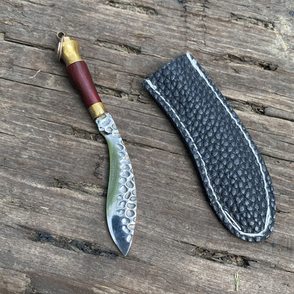 Mini Nepal Saber 3.7" Hand-Forged Small Nepal Knife