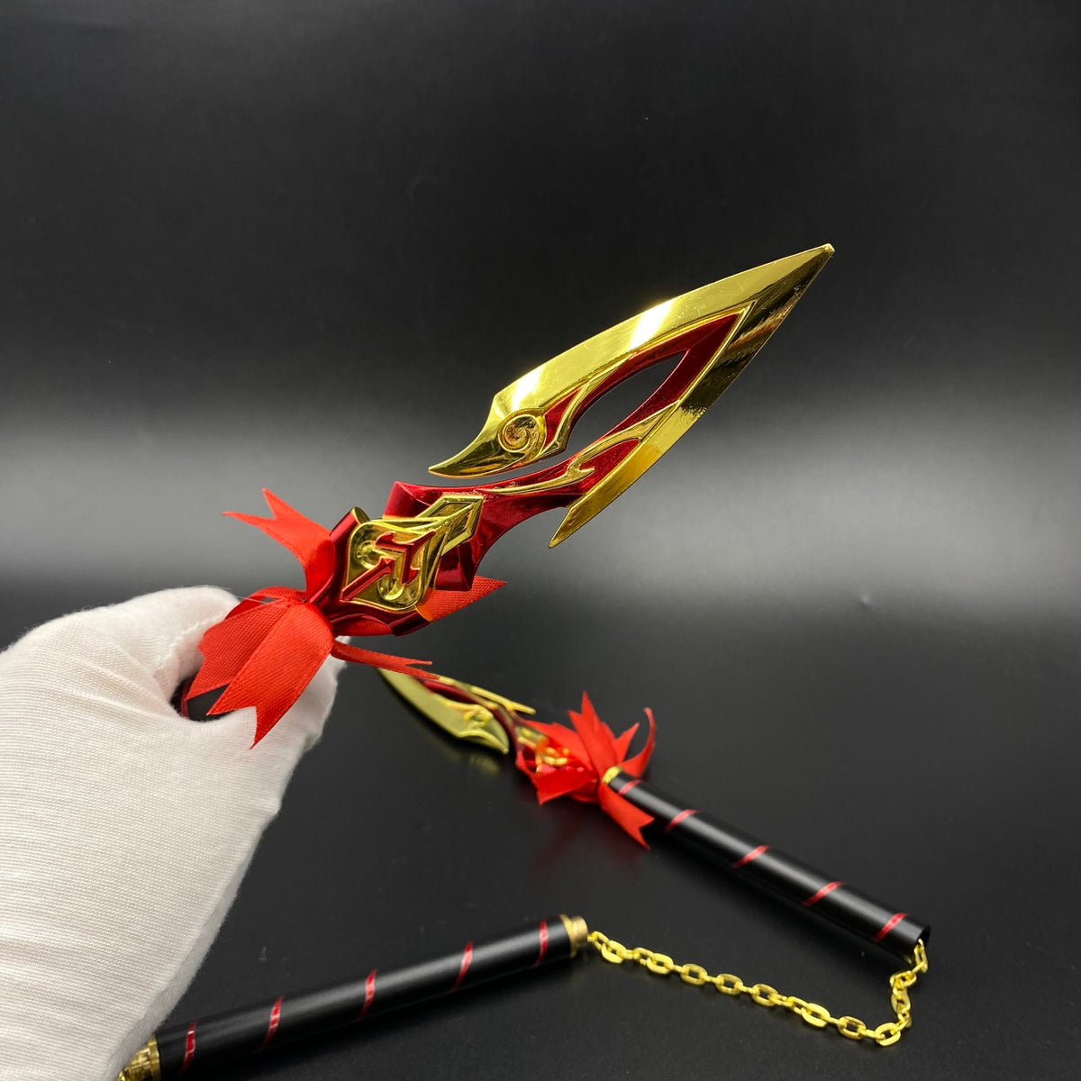 Valorant Long Xiang San Jie Spear Replica Chinese Dragon Spear Cosplay Prop
