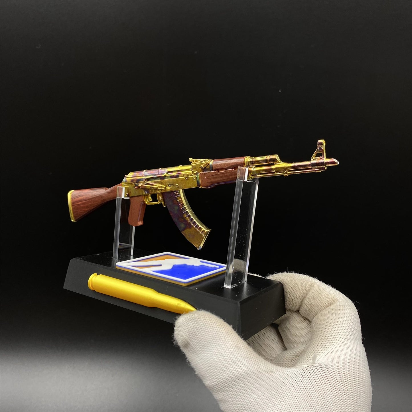 Hot Game CSGO AK‑47 Case Hardened Mini Metal Replica
