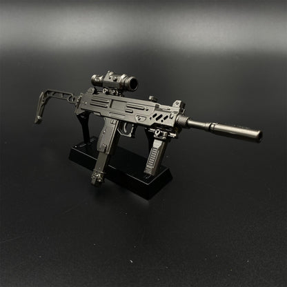 DF Tactical UZI Metal Miniature SMG Tiny Gun