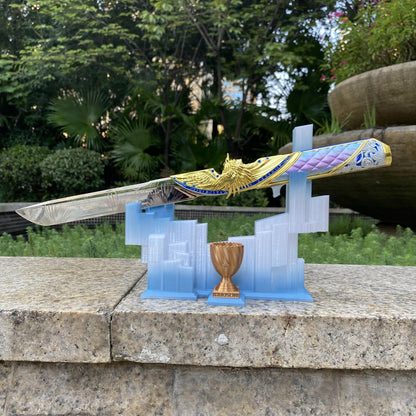 Delta Action Dark Star Angel & Demon Twin Knives Replica 40CM/15.74" - Dull Blade Collectibles