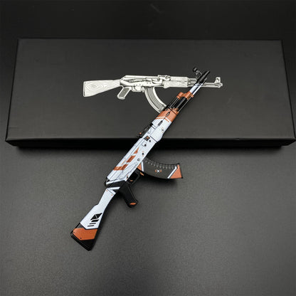 CS2 Game Peripheral - Asiimov AK-47 Gun Replica Game Prop Collectible