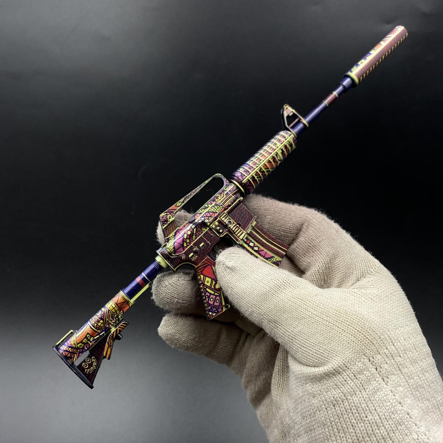 CS M4A1‑S Chantico's Fire Metal Gun Replica for Collectible
