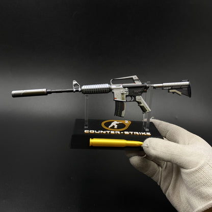 CS2 Game Peripheral - Mecha Industries M4A1-S Metal Replica Game Prop Collectible