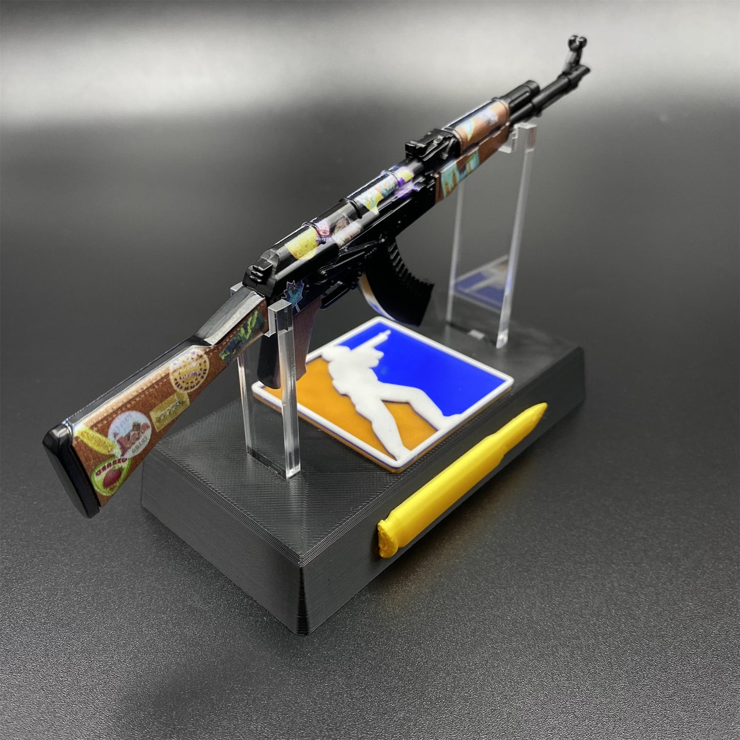 CS2 Game Peripheral - AK47 Jet Set Metal Replica Game Prop Collectible