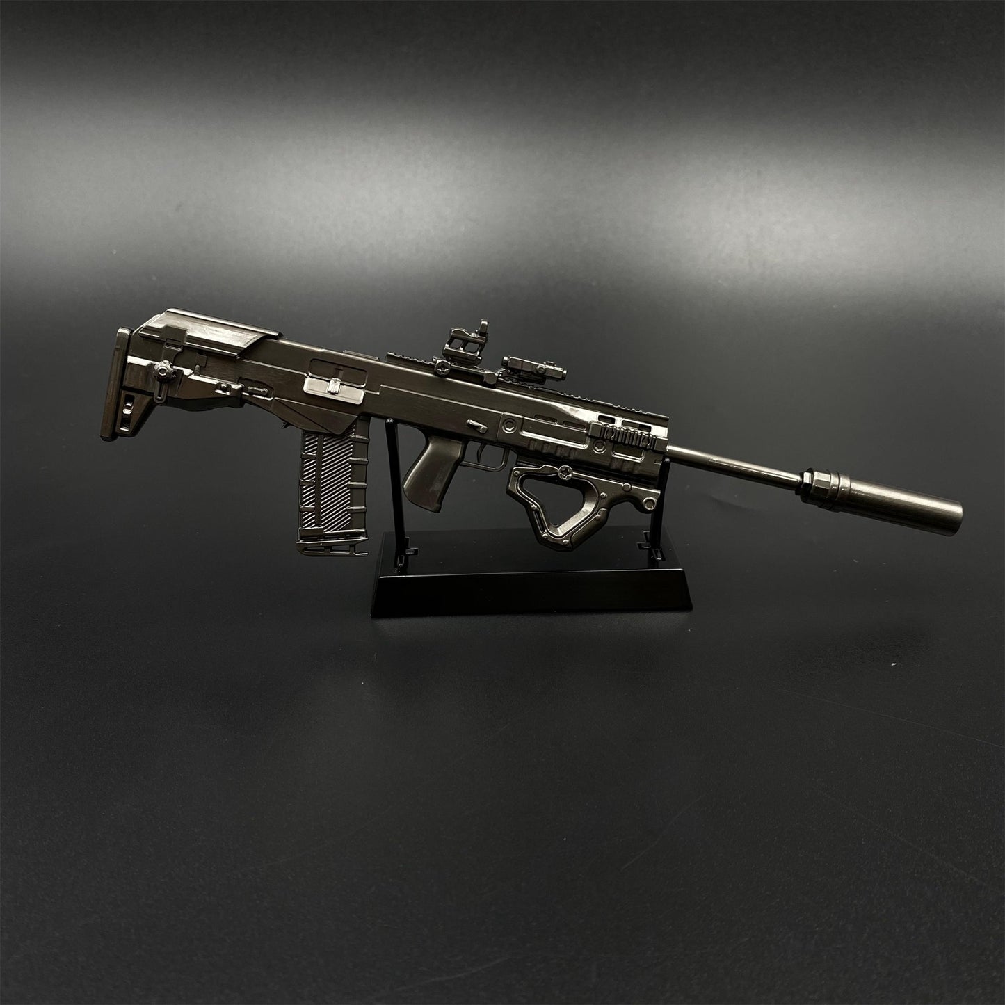 DF Tactical ASh-12 Assault Rifle Metal Miniature Modernized Tiny Gun