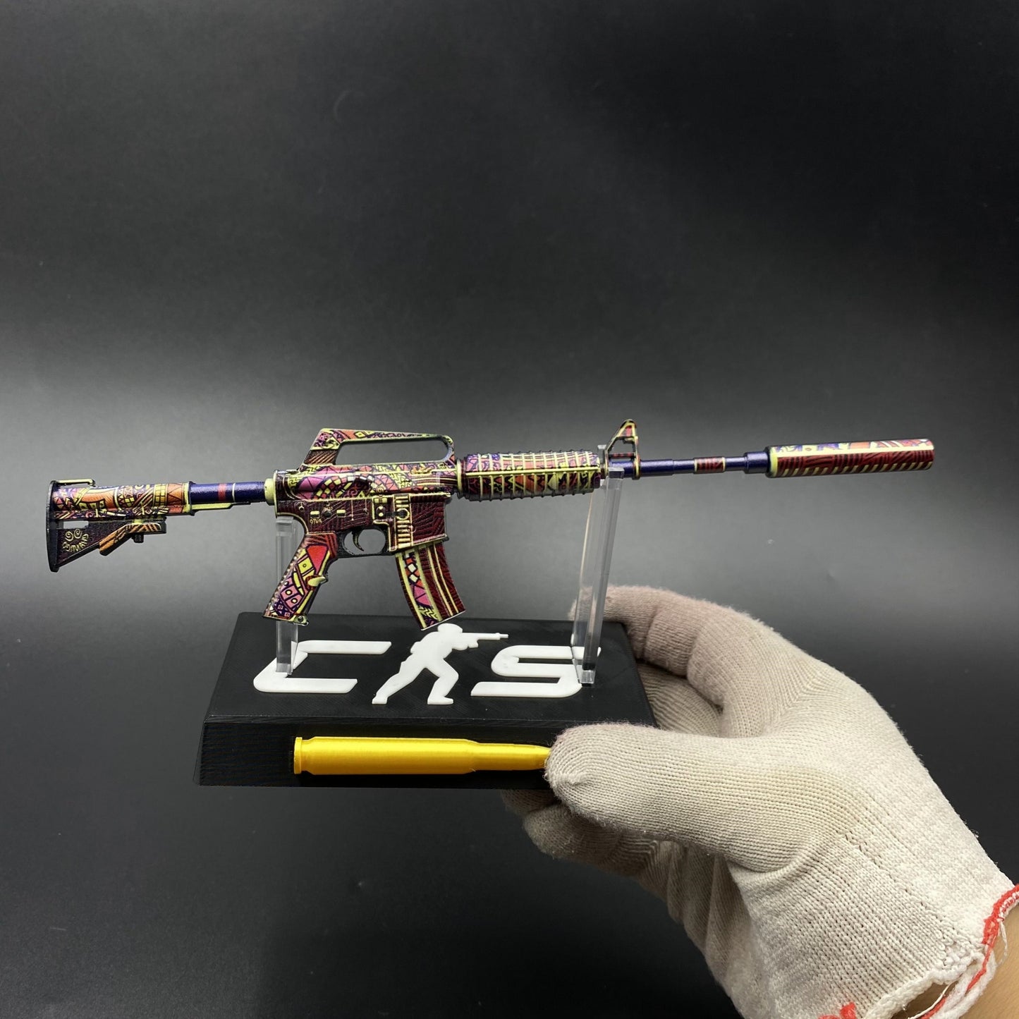 CS M4A1‑S Chantico's Fire Metal Gun Replica for Collectible