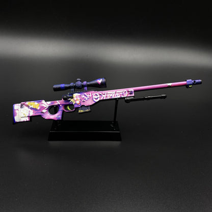 CS2 Game Peripheral - Tiny Gun Crakow! AWP Metal Replica Game Prop Collectible