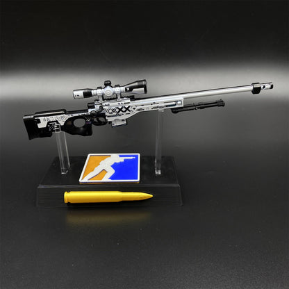CS2 Game Peripheral - AWP Printstream Miniature Replica Game Prop Collectible