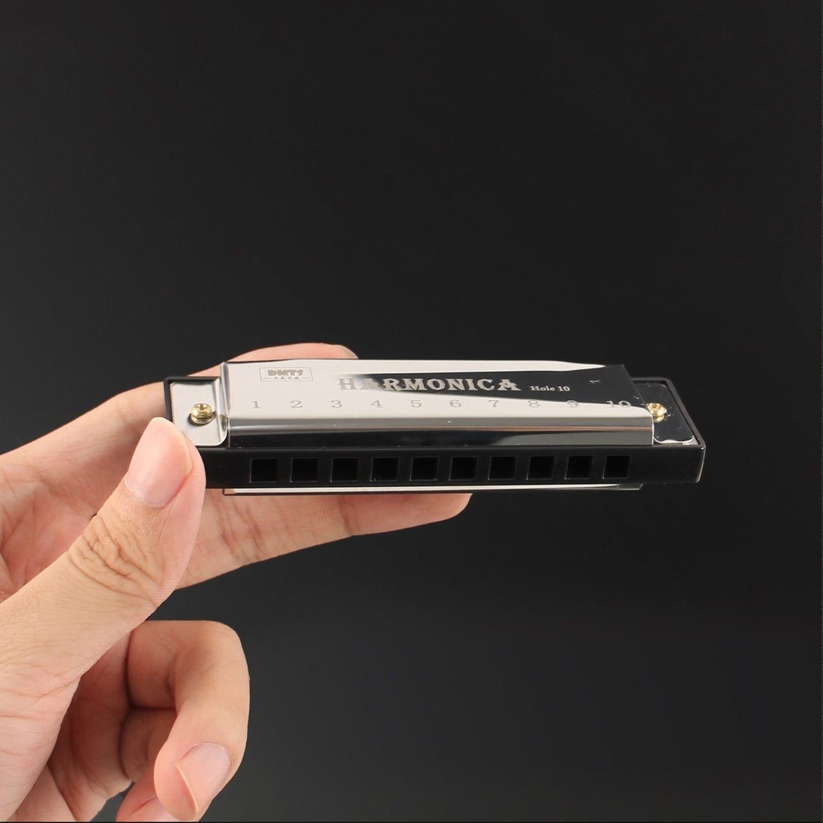 Delta Force Elegy Harmonica Prop 10 Hole Blues Harmonica