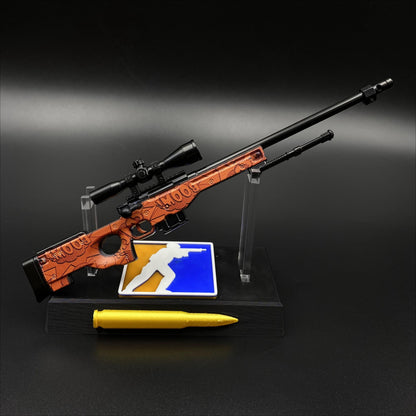 CS2 Game Peripheral - Tiny Gun BOOM AWP Metal Replica Game Prop Collectible