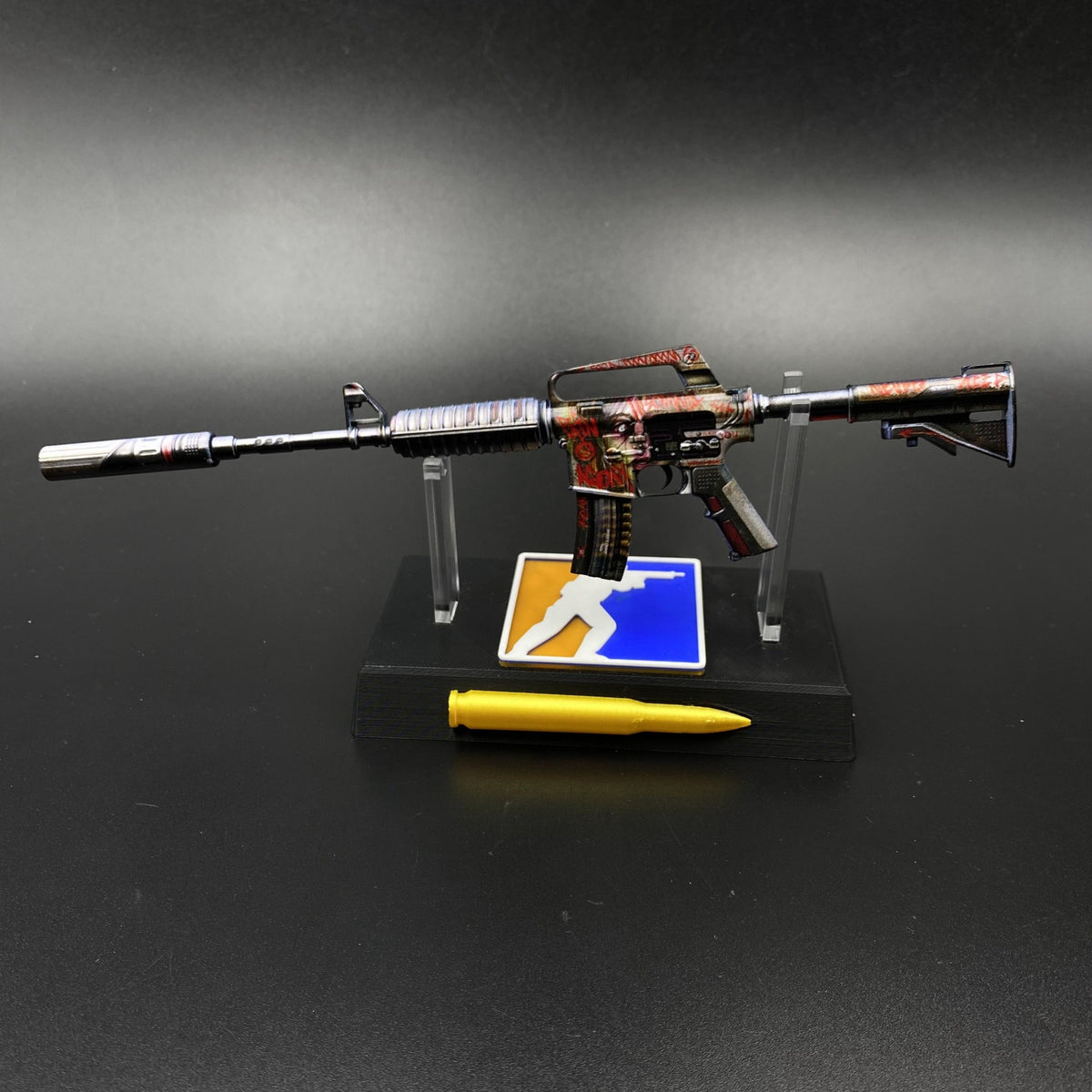 CS Night Terror M4A1-S Metal Replica Game Prop Collectible