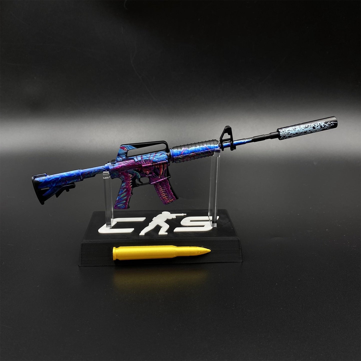 CS2 Game Peripheral - Hyper Beast M4A1-S Metal Replica Game Prop Collectible