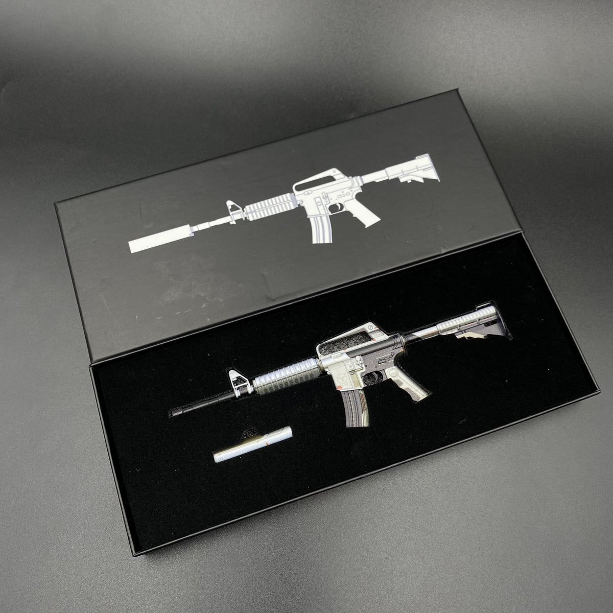 CS2 Game Peripheral - Mecha Industries M4A1-S Metal Replica Game Prop Collectible