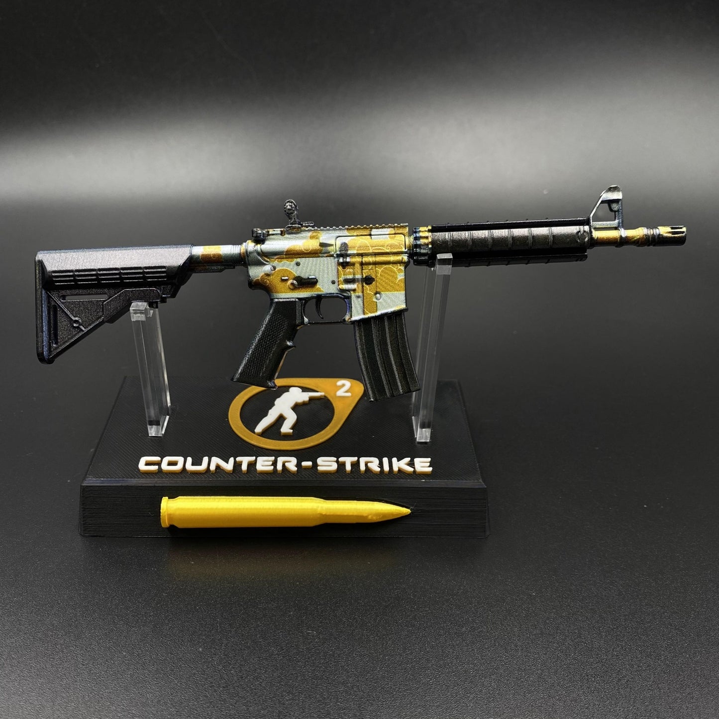 CS Game Skin M4A4 Daybreak Mini Metal Game Replica For Collection