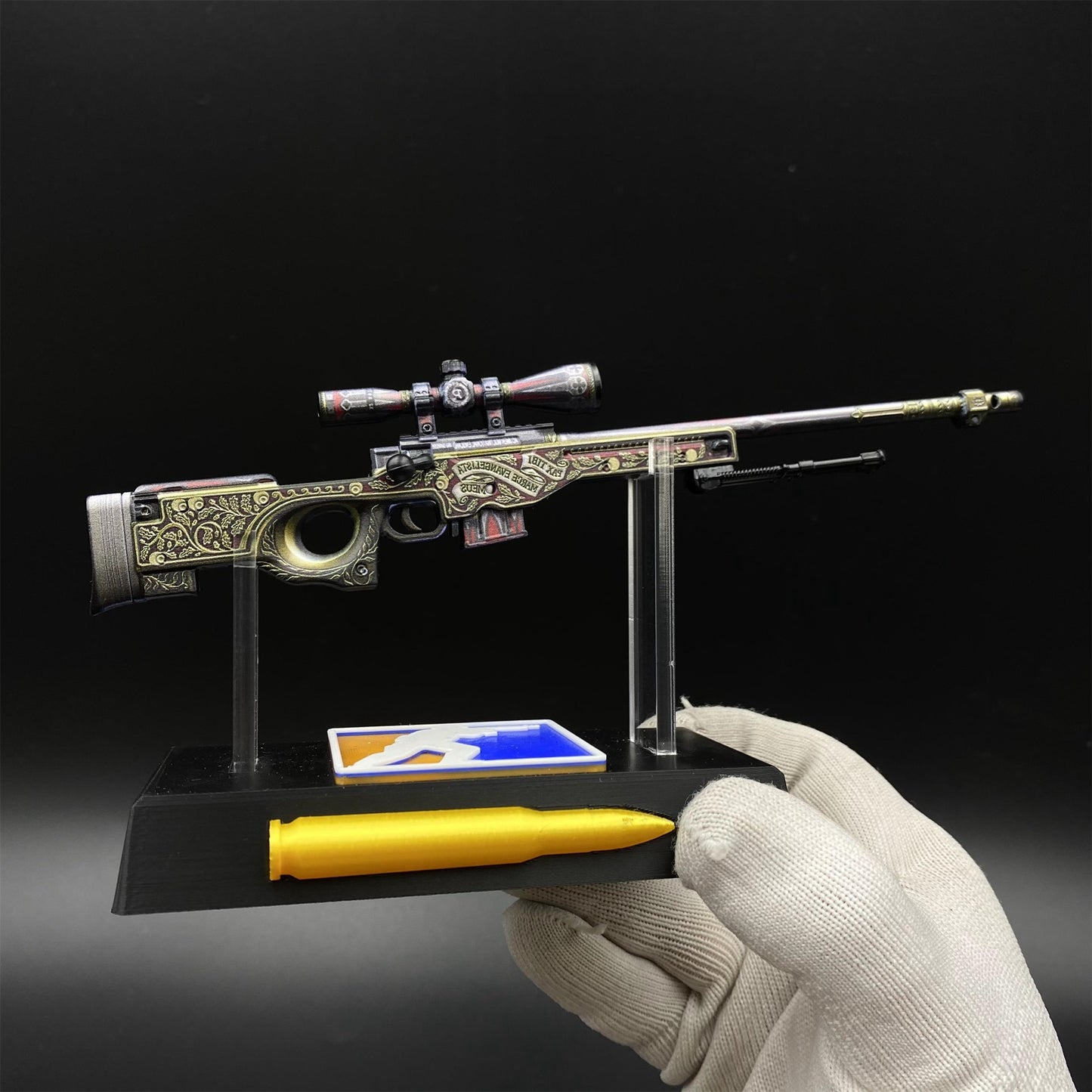 Hot Game CS2 The Prince AWP Metal Replica Game Prop Collectible