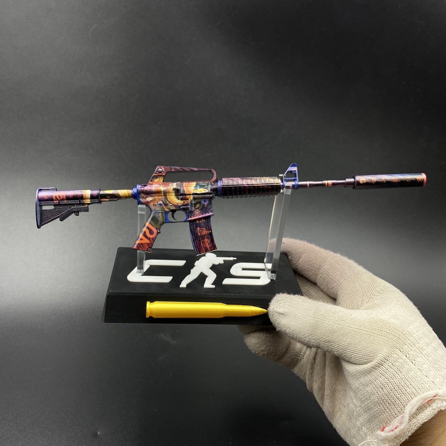CS M4A1‑S Welcome to the Jungle Metal Gun Replica for Collectible