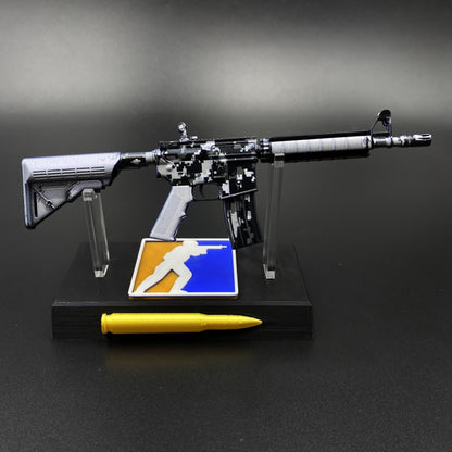 CS Hot Skin M4A4 Urban DDPAT Miniature Mini Metal Replica For Collectible