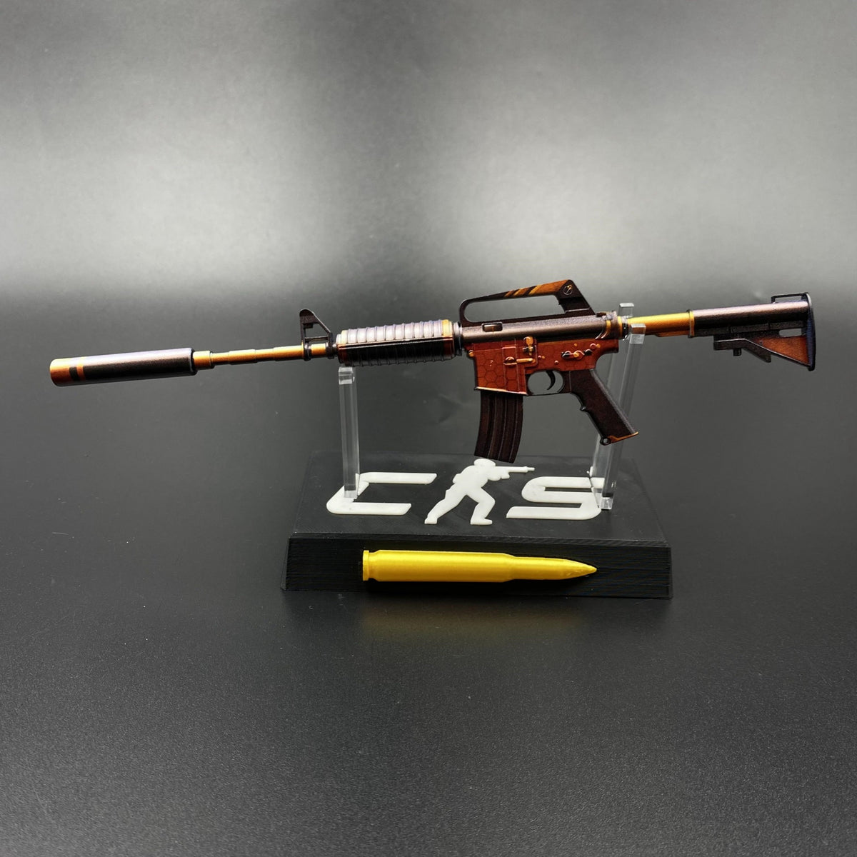 CS M4A1‑S Atomic Alloy Gun Replica for Collectible