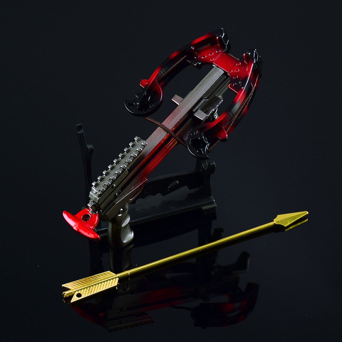Delta Force Game Inspired Saeed Crossbow Metal Replica Collectible Display Toy for Game Fans