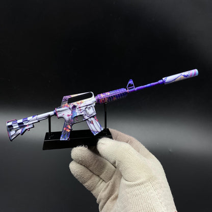 CS2 Vaporwave M4A1-S Metal Replica Game Prop Collectible