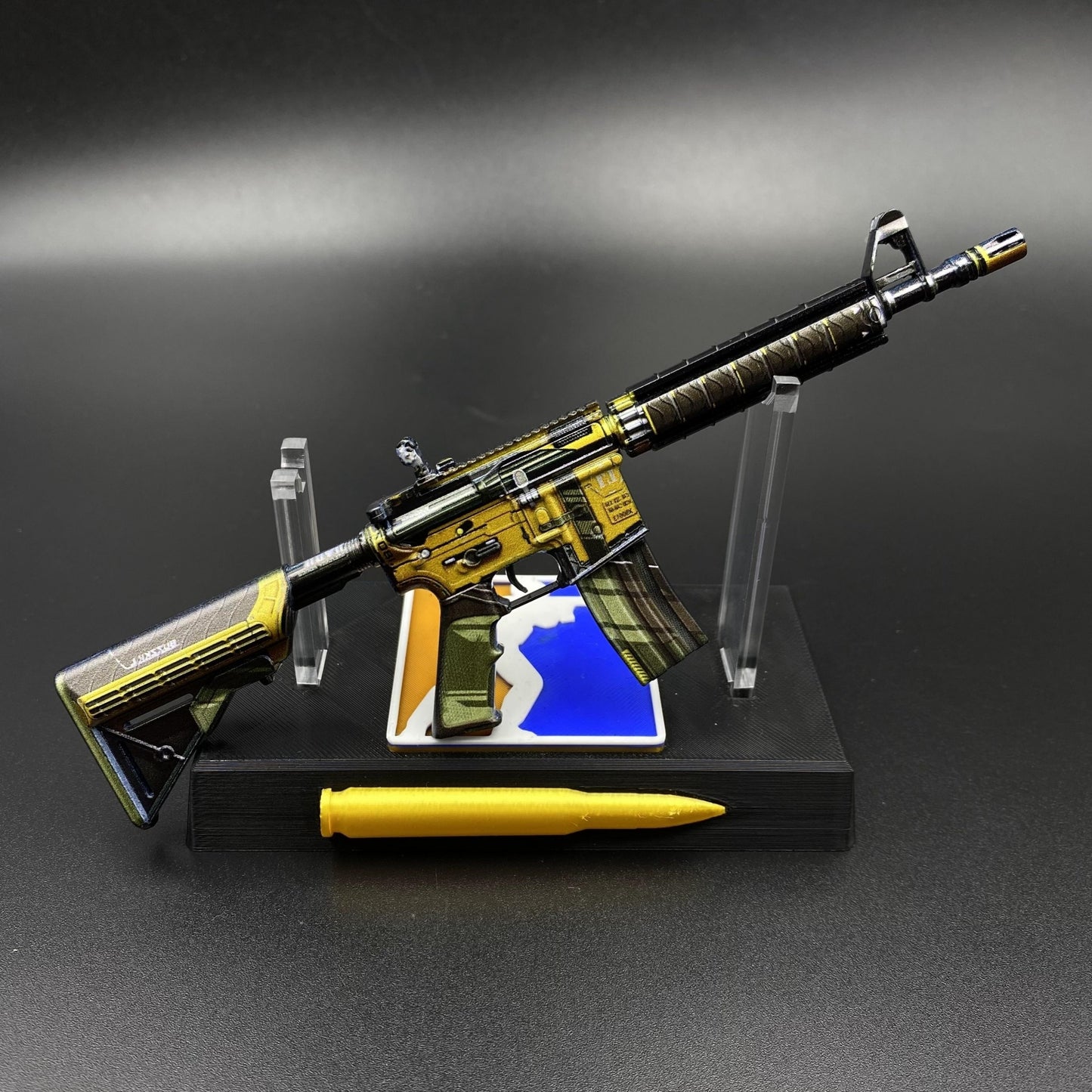 CS2 Mini M4A4 Buzz Kill Metal Skin Replica For Collectible