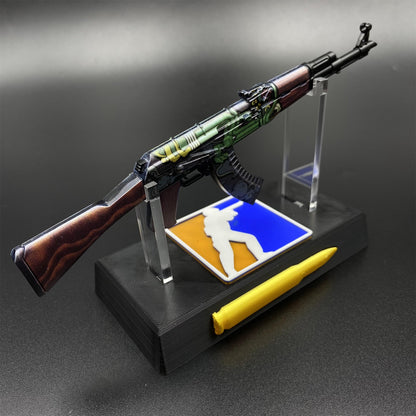Hot Game CS2 Fire Serpent AK47 Metal Replica Game Prop Collectible