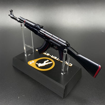 Hot Game CS2 Redline AK47 Metal Replica Game Prop Collectible