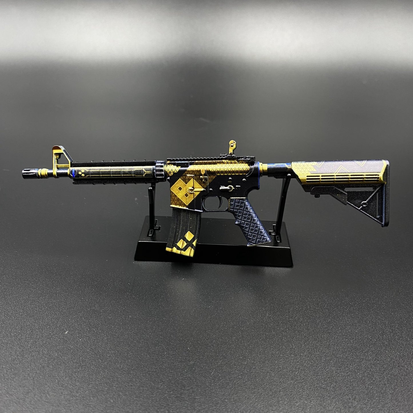 CS2 Mini M4A4 The Coalition Metal Skin Replica - Game Prop Collectible