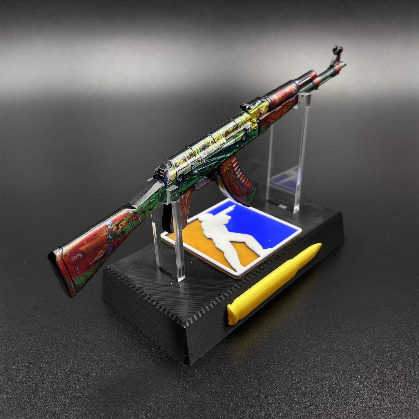 Hot Game CS2 AK47 The Outsiders Metal Replica Game Prop Collectible