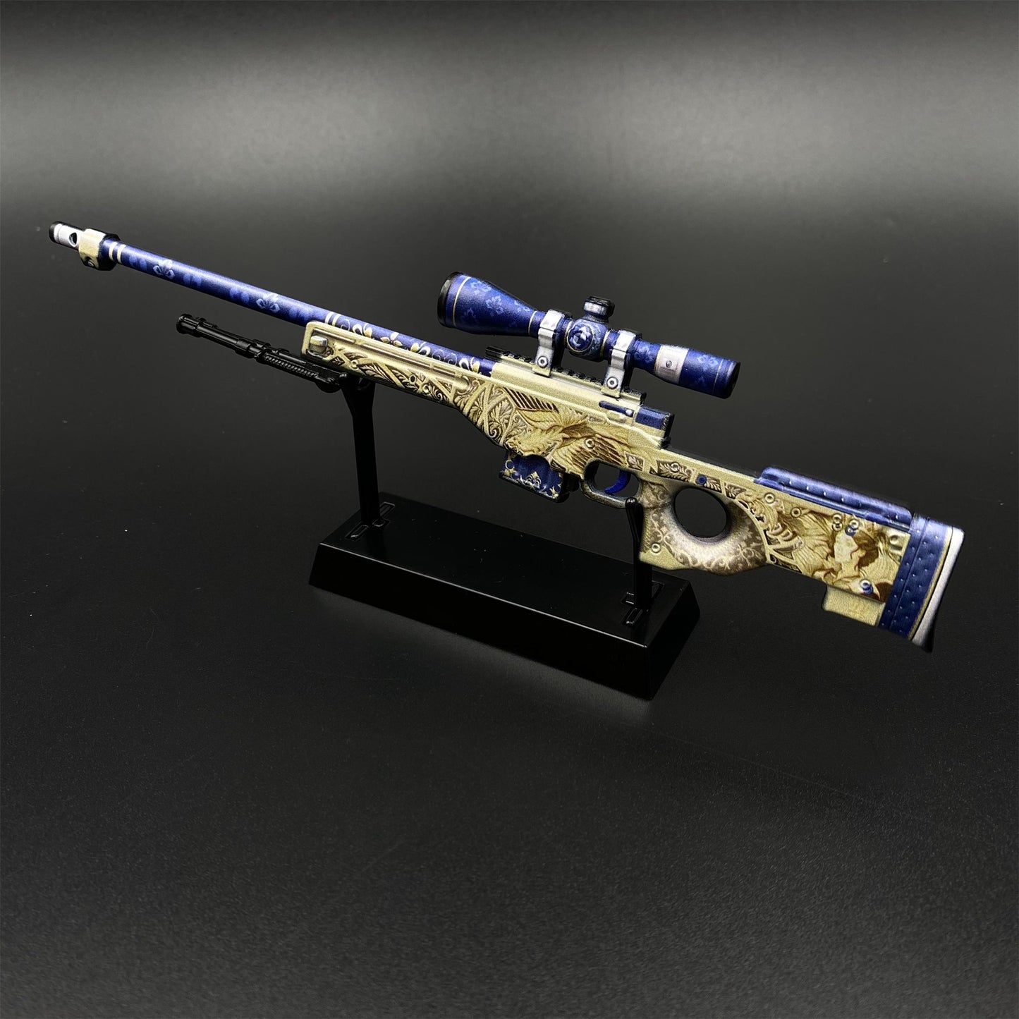 Hot Game CS2 Queen's Gambit AWP Metal Replica Game Prop Collectible