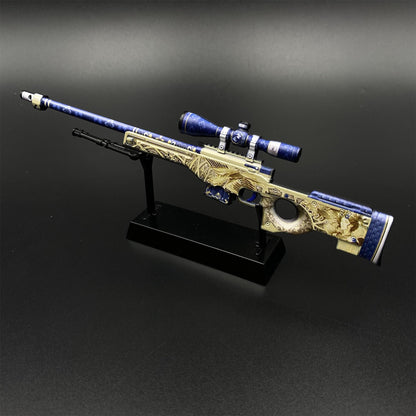Hot Game CS2 Queen's Gambit AWP Metal Replica Game Prop Collectible