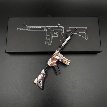 Hot Game CS Skin M4A4 The Dragon King Mini Metal Replica For Collectible