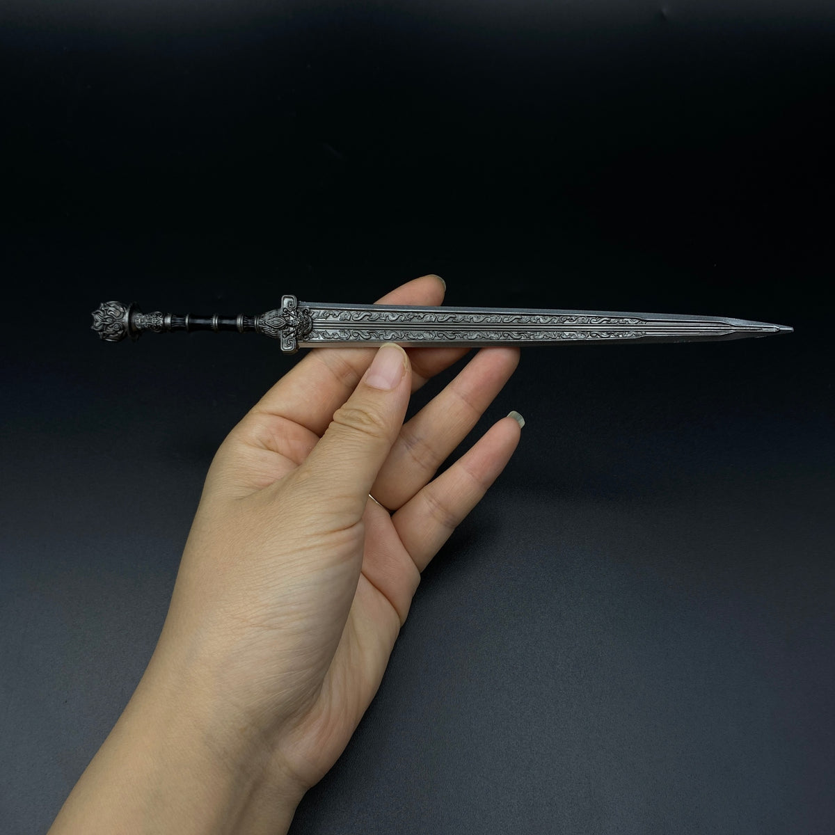 Cang Yuantu Yan Jin Moye Sword Alloy Replica Anime Weapon Prop Collectible Display Prop